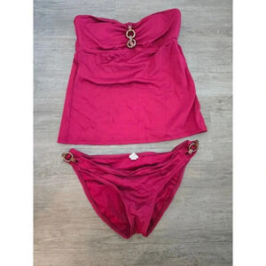 Tankini with two bikini bottoms